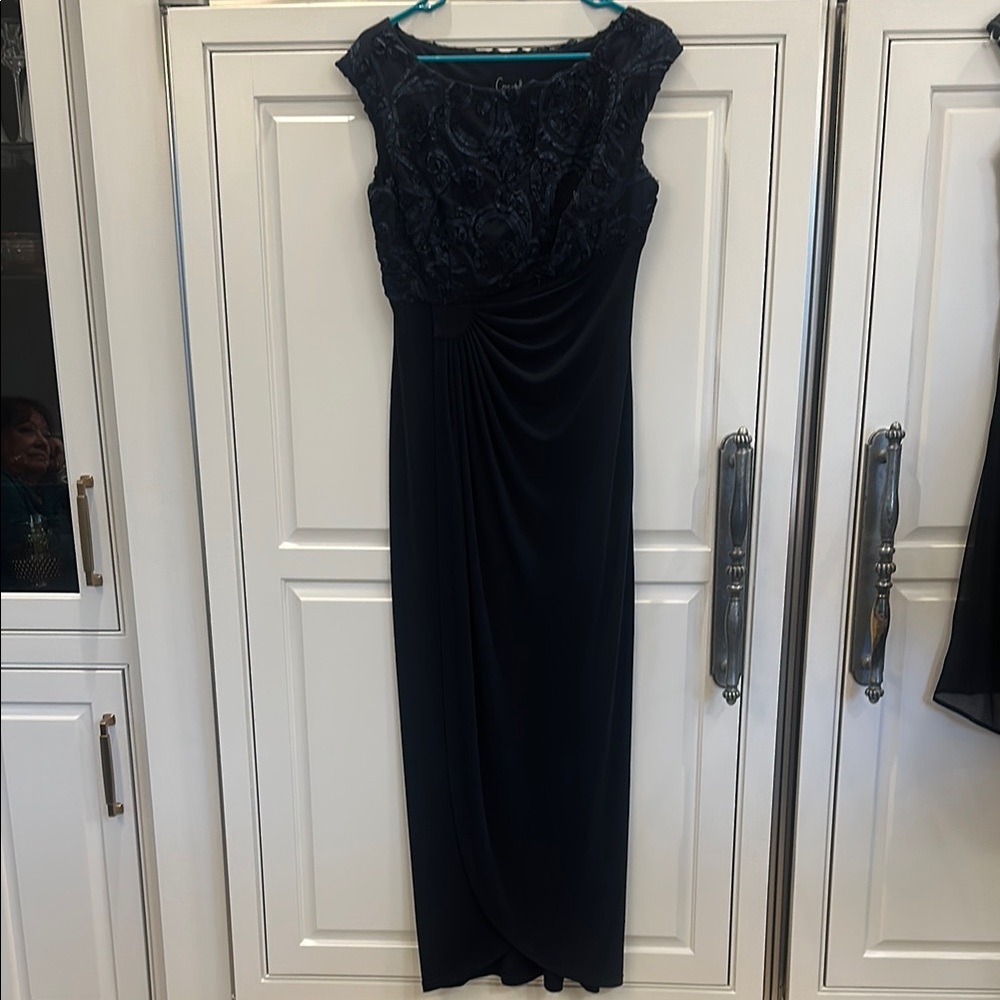 Navy Evening Dress